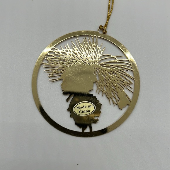 Vintage Brass Pinecone Ornament - Picture 2 of 3